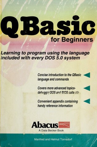 Cover of QBASIC for Beginners