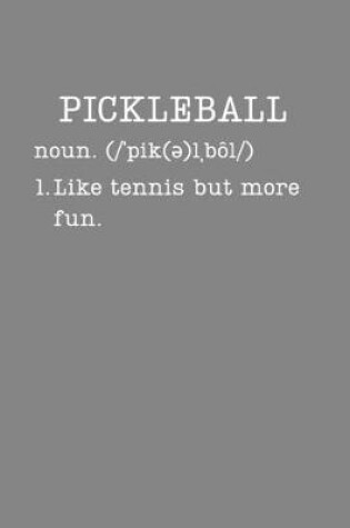 Cover of Pickleball