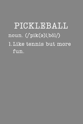 Book cover for Pickleball