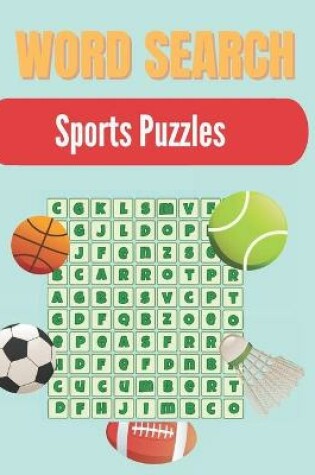 Cover of Word Search Sports Puzzles