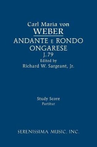 Cover of Andante E Rondo Ongarese, J.79