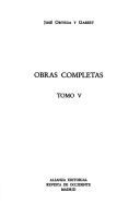 Book cover for Obras Completas 5