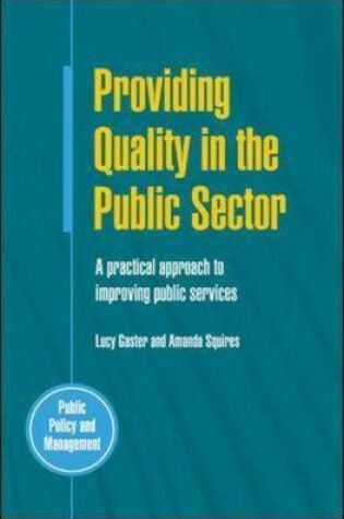 Cover of Providing Quality in the Public Sector