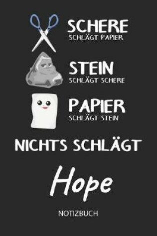 Cover of Nichts schlagt - Hope - Notizbuch