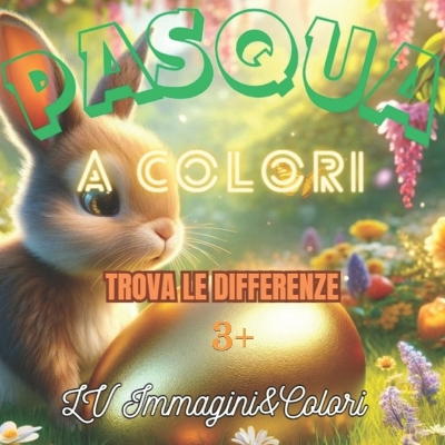 Book cover for Pasqua a Colori in Trova Le Differenze