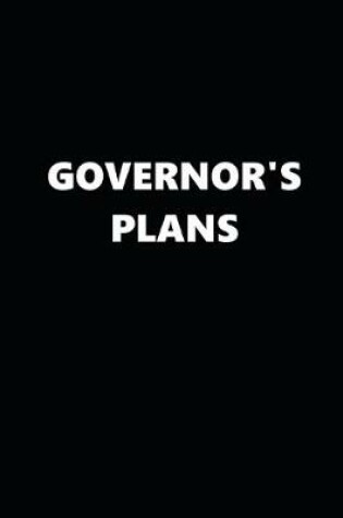 Cover of 2020 Daily Planner Political Theme Governor's Plans Black White 388 Pages