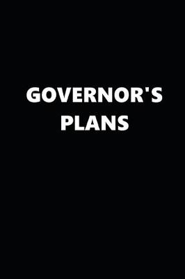 Book cover for 2020 Daily Planner Political Theme Governor's Plans Black White 388 Pages