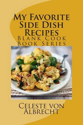 Book cover for My Favorite Side Dish Recipes