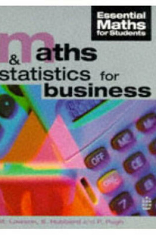 Cover of Maths and Statistics for Business