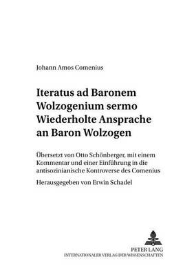 Cover of Wiederholte Ansprache an Baron Wolzogen- Iteratus Ad Baronem Wolzogenium Sermo