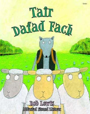 Book cover for Tair Dafad Fach