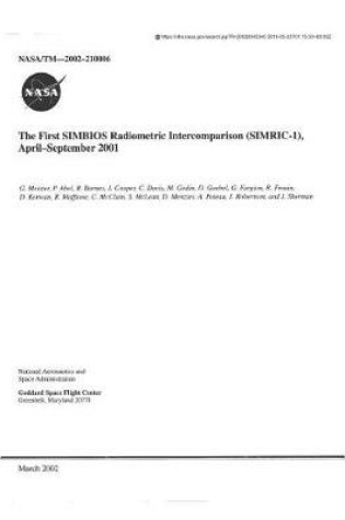 Cover of The First Simbios Radiometric Intercomparison (Simric-1), April-September 2001