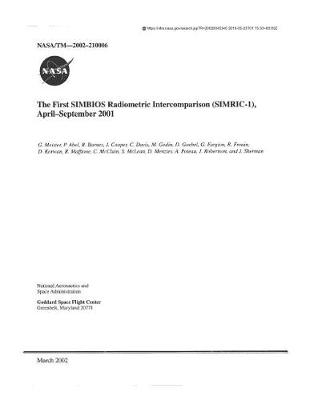 Book cover for The First Simbios Radiometric Intercomparison (Simric-1), April-September 2001