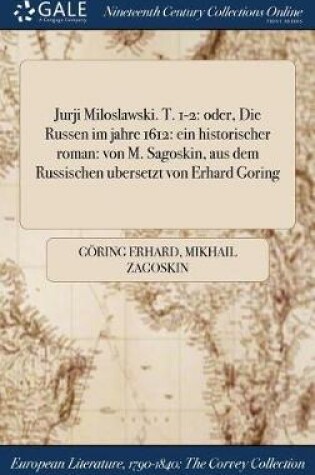 Cover of Jurji Miloslawski. T. 1-2