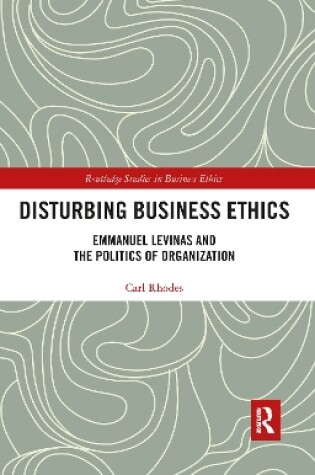 Cover of Disturbing Business Ethics