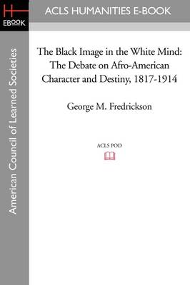 Book cover for The Black Image in the White Mind