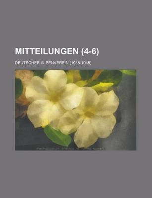 Book cover for Mitteilungen (4-6)