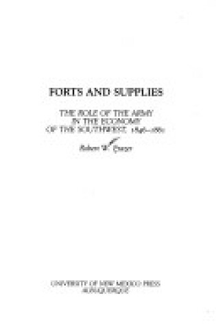 Cover of Forts and Supplies