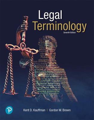 Book cover for Legal Terminology