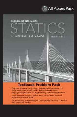 Cover of Print Component for Engineering Mechanics - Statics, 7e All Access Pack