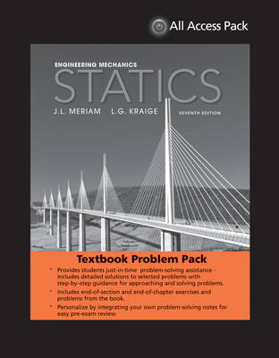 Book cover for Print Component for Engineering Mechanics - Statics, 7e All Access Pack