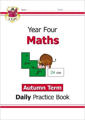 Book cover for KS2 Maths Year 4 Daily Practice Book: Autumn Term
