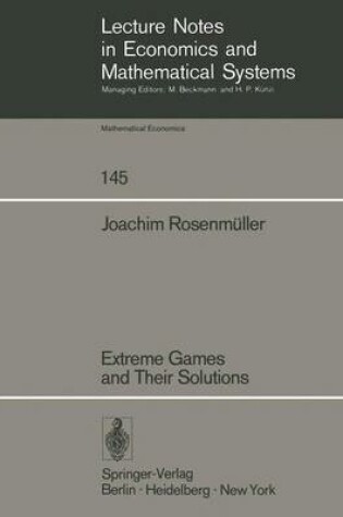 Cover of Extreme Games and Their Solutions