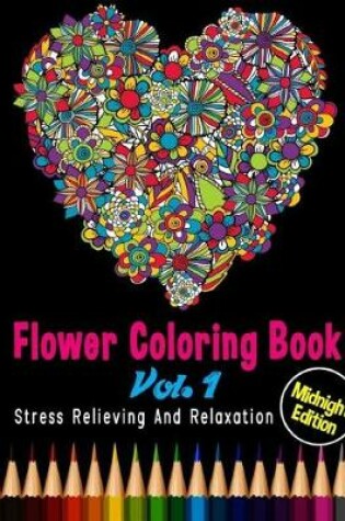 Cover of Flower Coloring Book