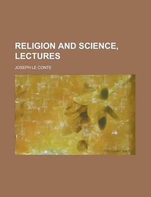 Book cover for Religion and Science, Lectures