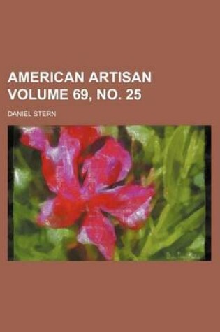 Cover of American Artisan Volume 69, No. 25