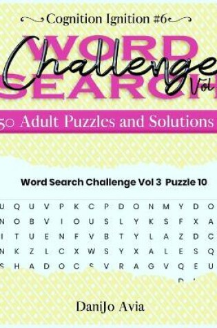 Cover of Word Search Challenge Volume 3