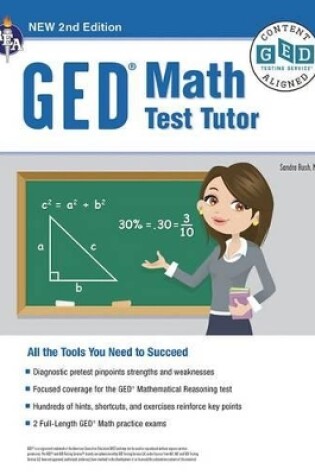 Cover of Ged(r) Math Test Tutor, for the 2022 Ged(r) Test, 2nd Edition