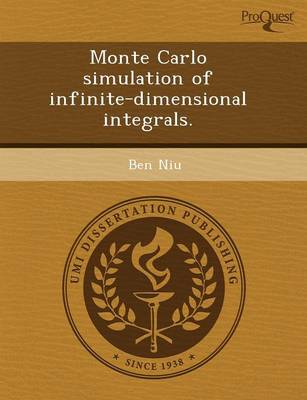 Book cover for Monte Carlo Simulation of Infinite-Dimensional Integrals