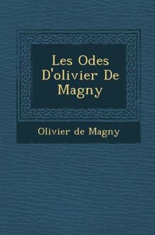 Cover of Les Odes D'Olivier de Magny