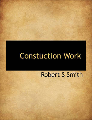 Book cover for Constuction Work