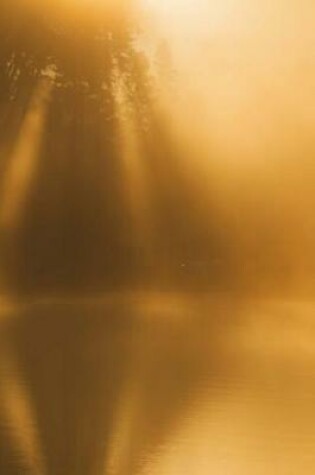 Cover of Reflections Artistic Sunrise Misty Morning Golden Pond Journal