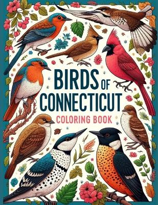 Book cover for Birds of Connecticut Coloring Book