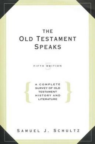Cover of The Old Testament Speaks