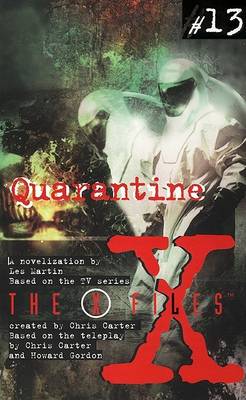 Book cover for X Files YA #13 Quarantine