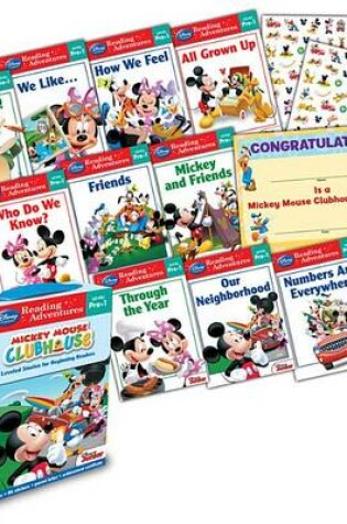 Cover of Mickey Mouse Clubhouse Reading Adventures Mickey Mouse Clubhouse Level Pre-1 Boxed Set