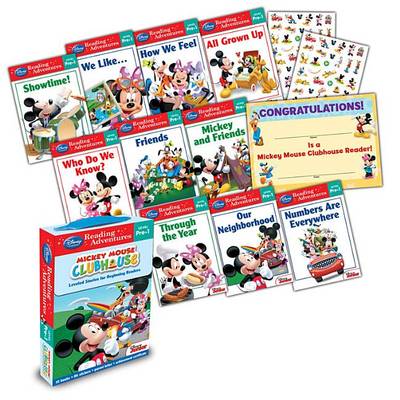 Cover of Mickey Mouse Clubhouse Reading Adventures Mickey Mouse Clubhouse Level Pre-1 Boxed Set