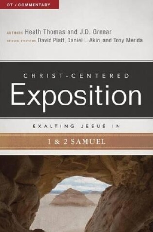 Cover of Exalting Jesus in 1 & 2 Samuel