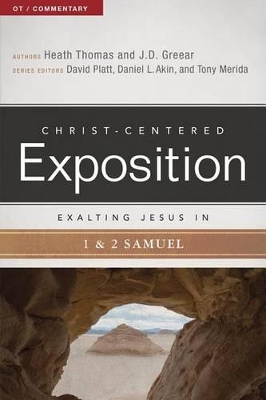 Book cover for Exalting Jesus in 1 & 2 Samuel