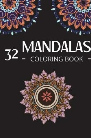 Cover of 32 Mandalas Coloring Book