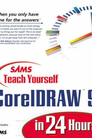 Cover of Sams Teach Yourself CorelDRAW 9 in 24 Hours