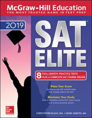 Book cover for McGraw-Hill Education SAT Elite 2019