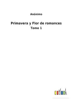 Book cover for Primavera y Flor de romances