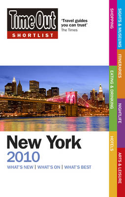 Book cover for "Time Out" Shortlist New York 2010