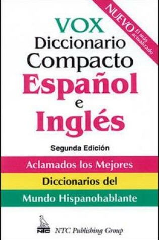 Cover of Vox Diccionario Compacto Español e Inglés