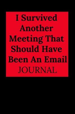 Book cover for I Survived Another Meeting That Should Have Been an Email Journal